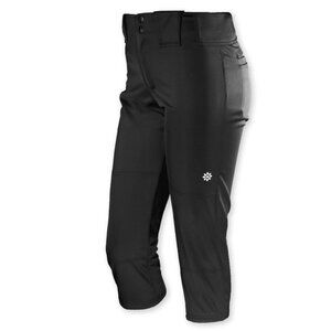 NWT Rip-it Women's 4-Way Stretch Black Softball Pants